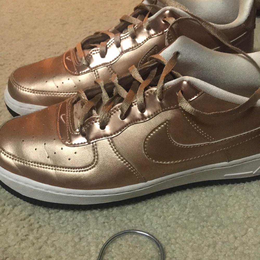 Rose gold nikes